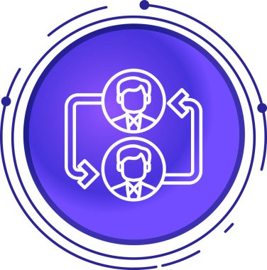 İş simgesi tasarım vektörü