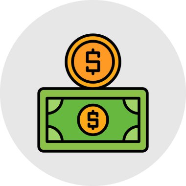 para simgesi vektör illüstrasyonu