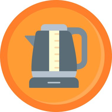 Kahve içecek içecek ikonu - taslak biçiminde