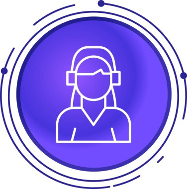 Modern bir şekilde vektör illüstrasyonu