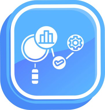 İş analizi vektör illüstrasyonu