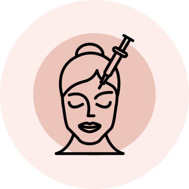 Kadın yüzü iğneyle