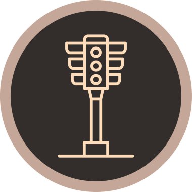 Bir b simgesinin vektör illüstrasyonu