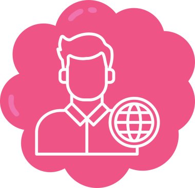 seo modern simgesinin vektör illüstrasyonu