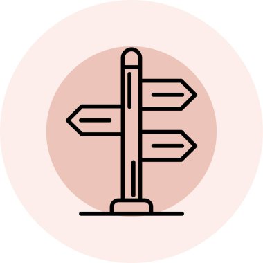 ok simgesinin vektör illüstrasyonu