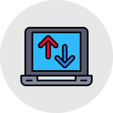 Düz Vektör Simgesi Tasarımı İndir