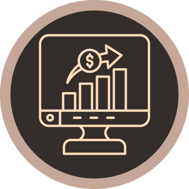 iş simgesi vektör illüstrasyonu