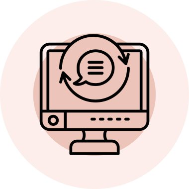 Çevrimiçi alışverişin geliştirilmesi için web simgesi