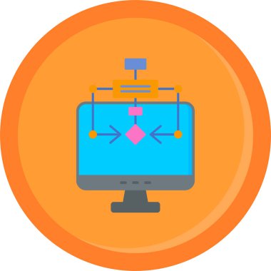 bilgisayar simgesi, vektör illüstrasyonu