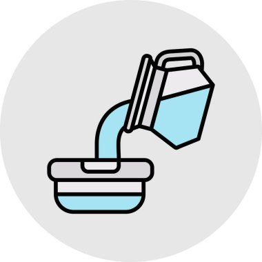 Gıda simgesinin vektör illüstrasyonu