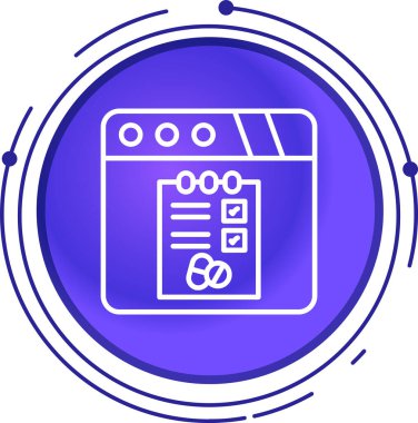 çevrimiçi eğitim simgesi beyaz arkaplanda izole edildi. Dizüstü bilgisayar ve giyim semineri hakkında çevrimiçi öğrenme konsepti. Renkli taslak konsepti. vektör.