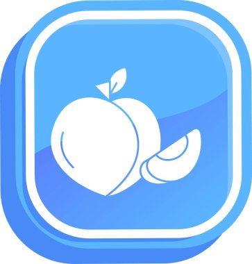 ana hatlı elma yemeği simgesi