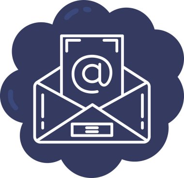 e-posta mektup simgesi doldurulmuş özet biçimi