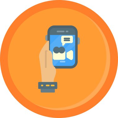 Mobil ödeme kutsal kişilerin resmi, vektör çizim