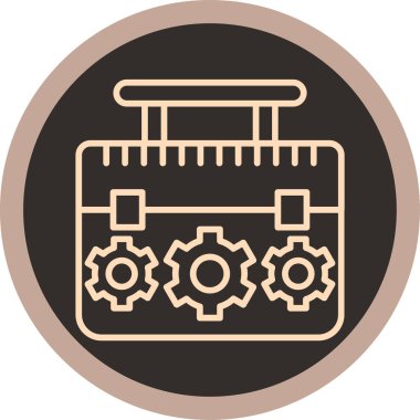 seo modern simgesinin vektör illüstrasyonu