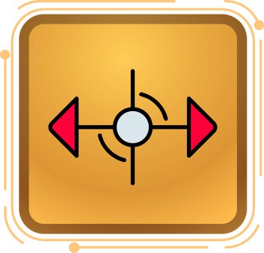 Yol simgesi simgesi.