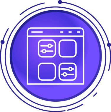 Modern b 'nin vektör illüstrasyonu eksik simgesi