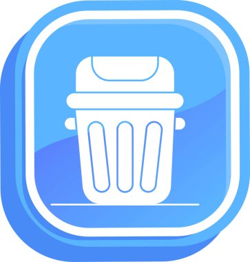 Çöp kutusu. Basit tasarım