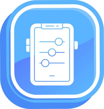 - Telefon. Web simgesi basit illüstrasyon