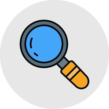 Ara. Web simgesi basit illüstrasyon