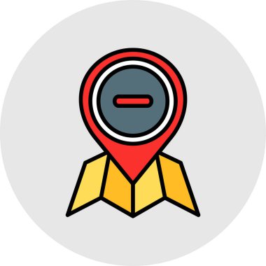 pin konum vektörü simgesi