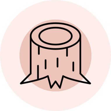 Çizgi film dövme stili çıkartması.