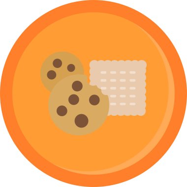 Ekmek. Web simgesi basit illüstrasyon