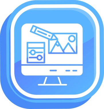 analitik iş grafiği simgesi