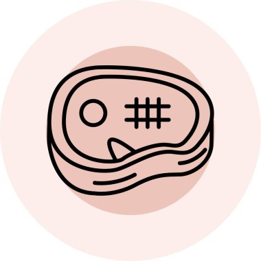 Modern simgenin vektör illüstrasyonu