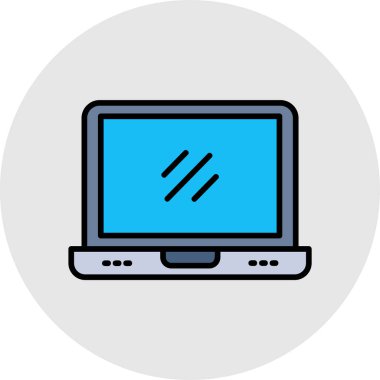 bilgisayar simgesi vektör illüstrasyonu