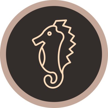 at simgesi vektör illüstrasyonu