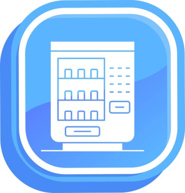 Çevrimiçi Dükkan simgesi vektör çizimi