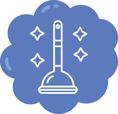 Modern bir simgenin vektör illüstrasyonu