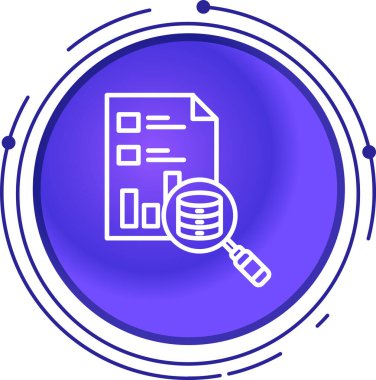 belge simgesi vektör illüstrasyonu