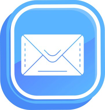 zarf e- posta simgesi düz biçimli