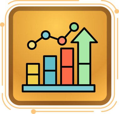grafik simgesi, düz tasarım