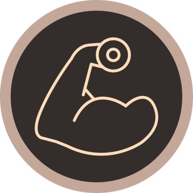 Tek bir simgenin vektör illüstrasyonu