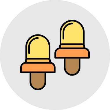 Gıda simgesinin vektör illüstrasyonu