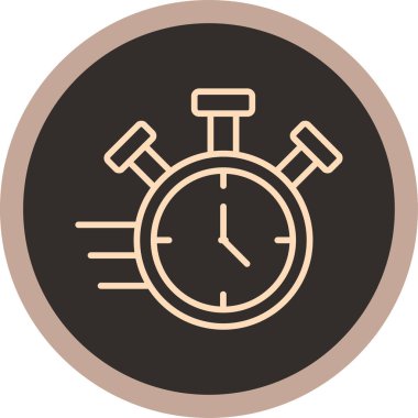 Çalar saat simgesi. vektör illüstrasyonu