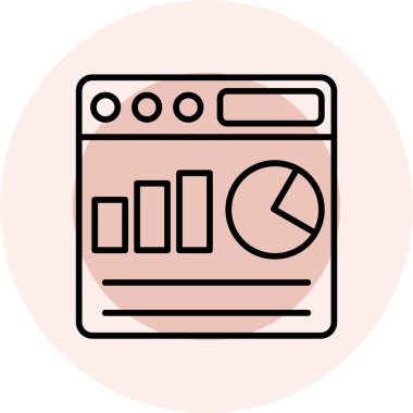 Çamaşır makinesi vektör simgesi