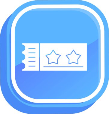 Reyting. Web simgesi basit illüstrasyon