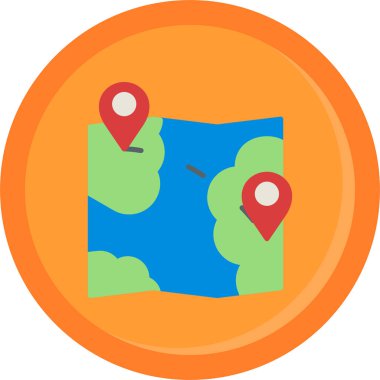 konum pin haritası simgesi