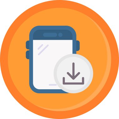 mobil uygulama. Basit resimleme