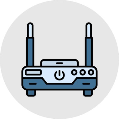 vektör yönlendirme simgesi çizimi