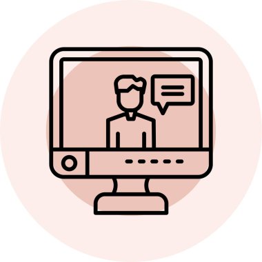 Ağ simgesi. vektör illüstrasyonu