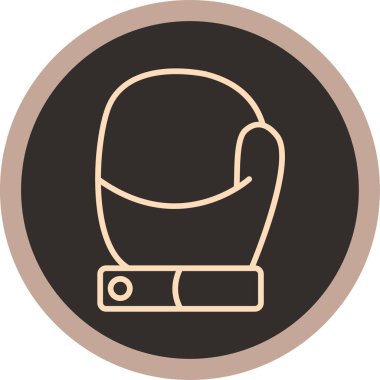 Modern simgenin vektör illüstrasyonu