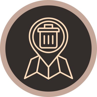 Rozet simge vektör çizim