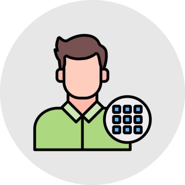 kullanıcı simgesi çizimi