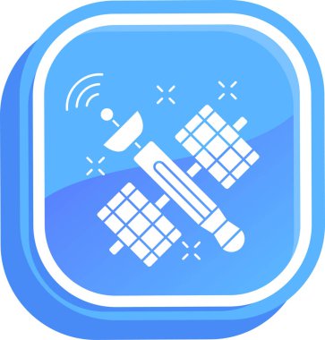 uydu anten simgesi, basit biçim