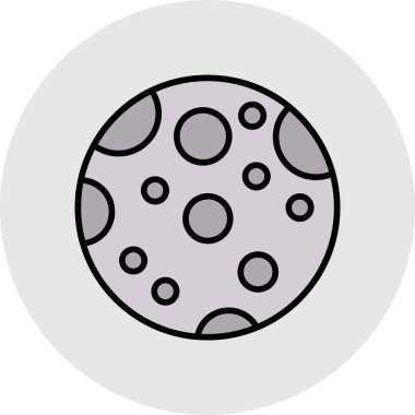 Modern simgenin vektör illüstrasyonu